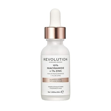 Makeup Revolution 10% Niacinamide and 1% Zinc Blemish & Pore Serum serum, ampoule or essence price in Bangladesh at Kbazar