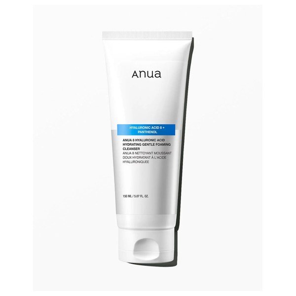 Anua 8 Hyaluronic Acid Hydrating Gentle Foaming Cleanser 150ml - Kbazar - Korean Cosmetics Store