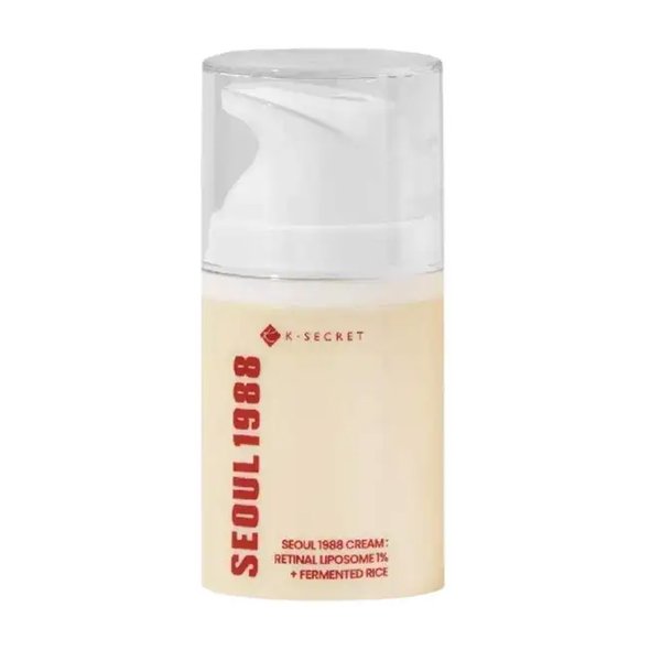 Seoul 1988 Cream : Retinal Liposome 1% + Fermented Rice 50ml - Kbazar - Korean Cosmetics Store