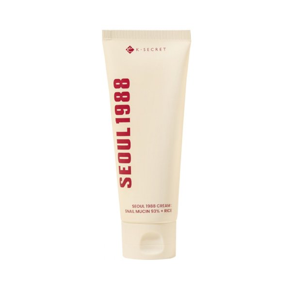 K-Secret Seoul 1988 Cream : Snail Mucin 93+Rice 100ml - Kbazar - Korean Cosmetics Store