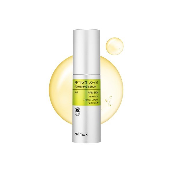 Celimax The Vita A Retinol Shot Tightening Serum 30mL - Kbazar - Korean Cosmetics Store