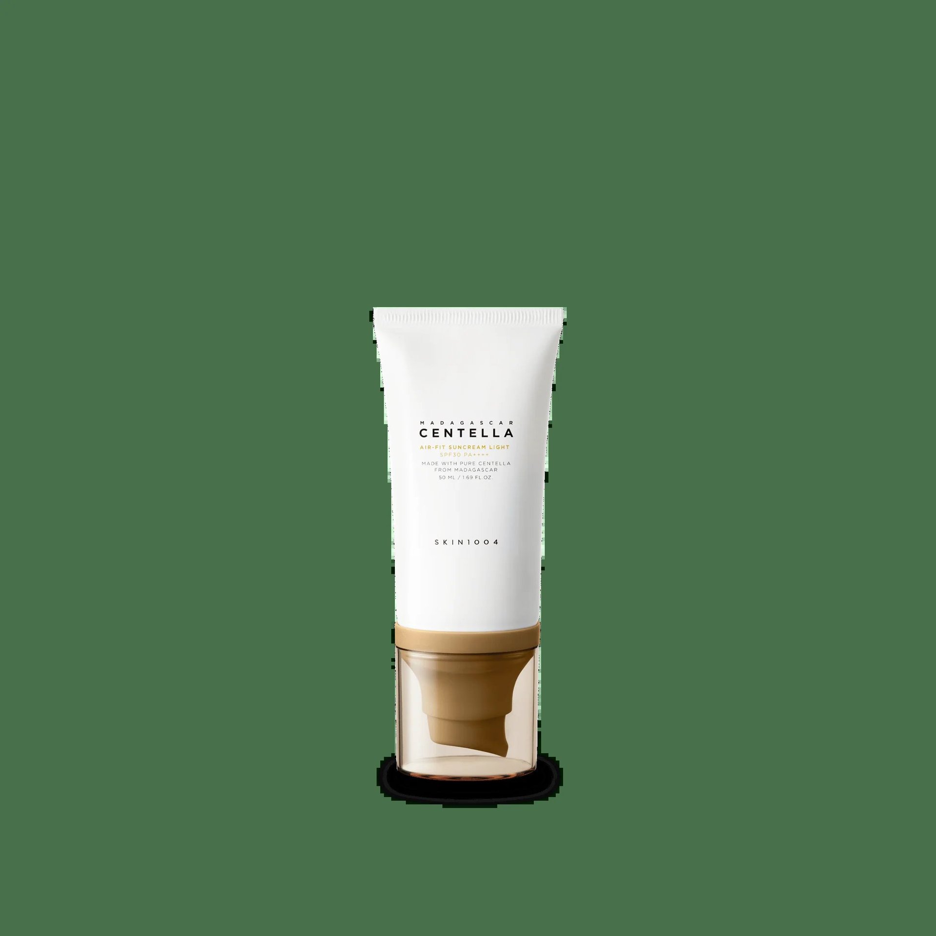Skin1004 Madagascar Centella Air-Fit Suncream Light SPF30 PA++++ 50ml - Kbazar - Korean Cosmetics Store