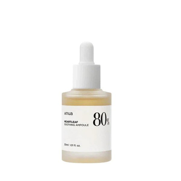 Anua Heartleaf 80% Soothing Ampoule 30ml - Kbazar - Korean Cosmetics Store