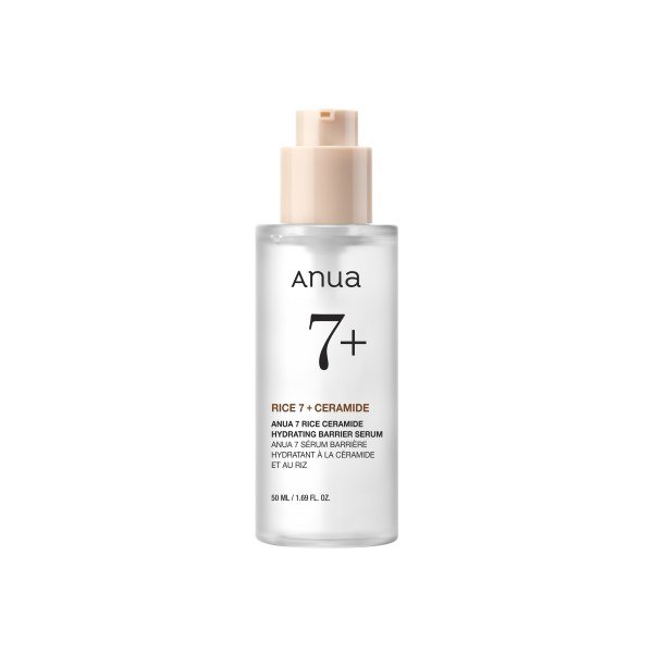ANUA 7 Rice Ceramide Hydrating Barrier Serum 50ml - Kbazar Korean Cosmetics Store