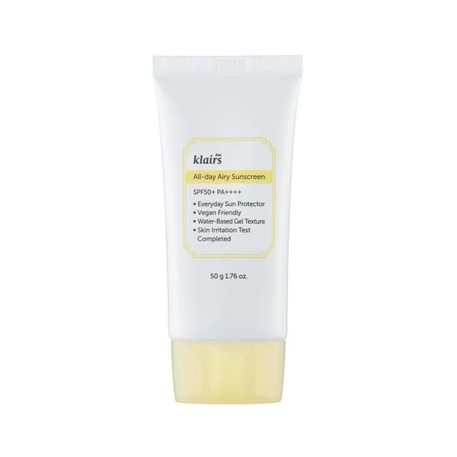 KLAIRS All-day Airy Sunscreen 50ml - Kbazar - Korean Cosmetics Store