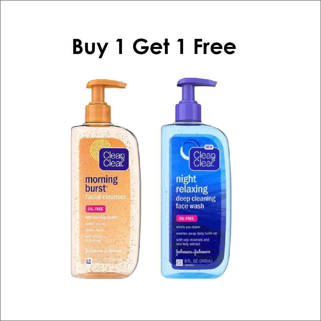 CLEAN & CLEAR Cleanser – Buy 1 Get 1 Free - Kbazar - Korean Cosmetics Store