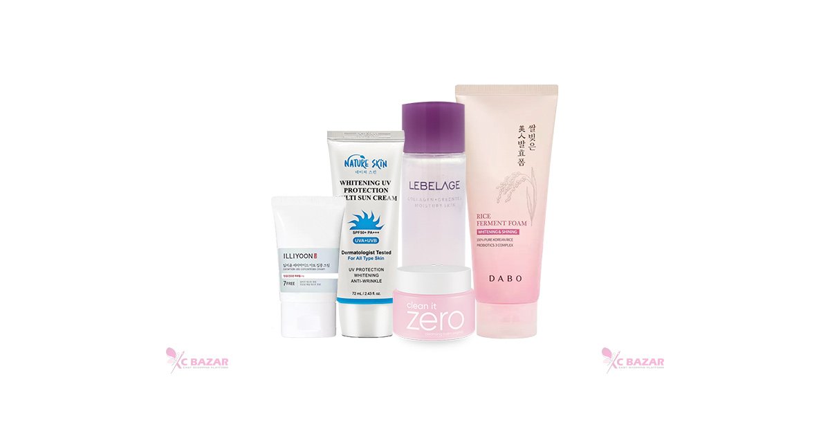 Basic Skin Care Combo - Kbazar - Korean Cosmetics Store