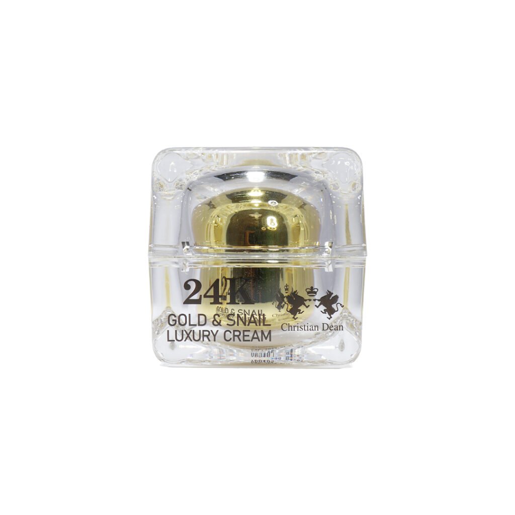 Christian Dean 24K Gold & Snail Luxury Cream 50 ml - Kbazar - Korean Cosmetics Store