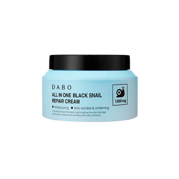 Dabo All In One Black Snail Repair Cream 100gm - Kbazar - Korean Cosmetics Store
