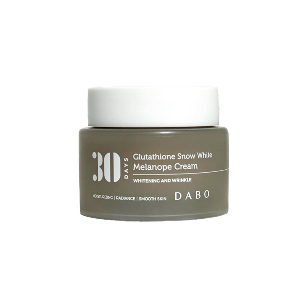Dabo 30 Days Glutathione Snow White Melanope Cream 100 ml - Kbazar Korean Cosmetics Store