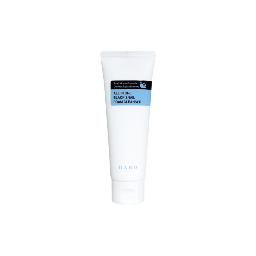 Dabo All In One Black Snail Foam Cleanser 120 ml - Kbazar - Korean Cosmetics Store