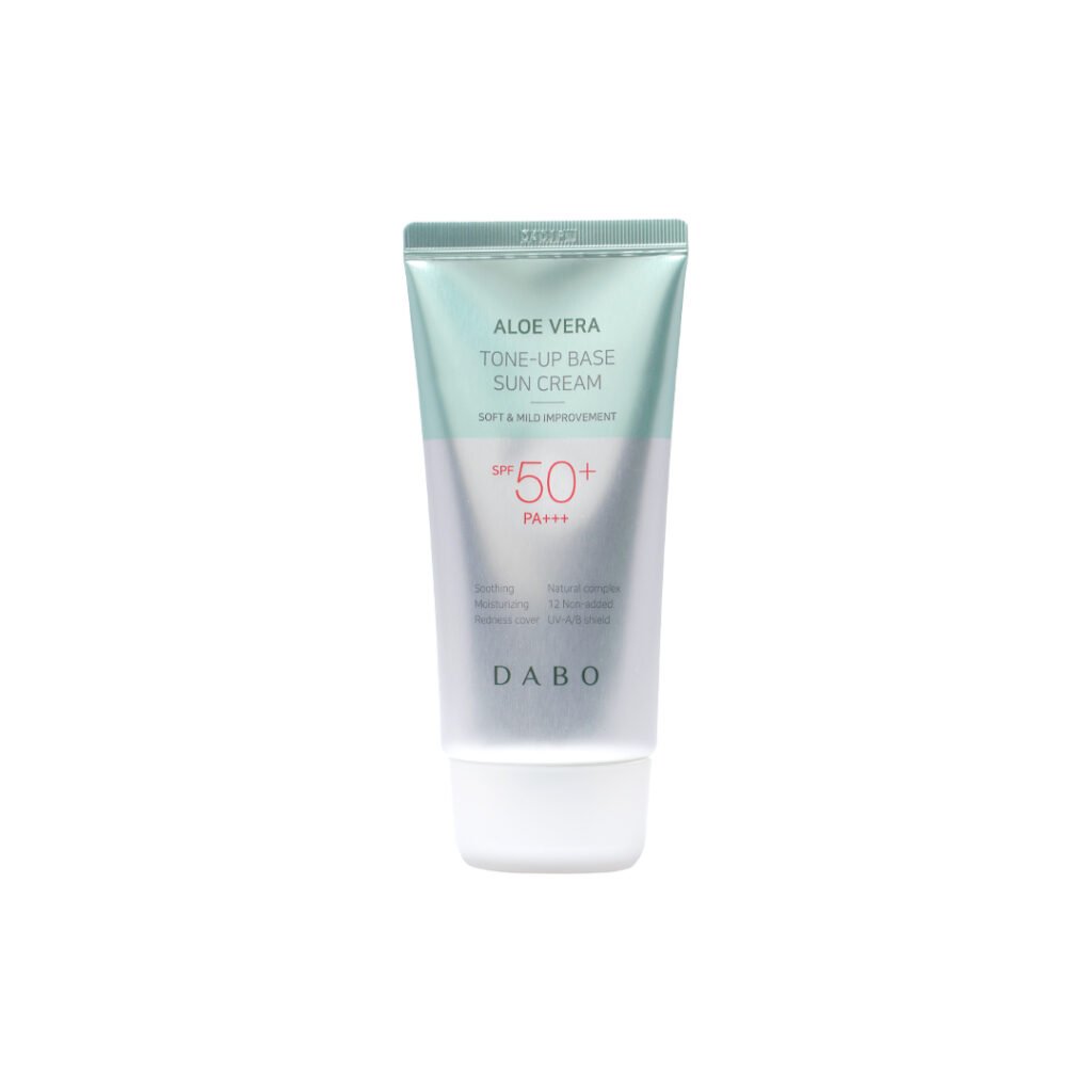 Dabo Aloe Vera Tone-Up Base Sun Cream 70 ml - Kbazar - Korean Cosmetics Store