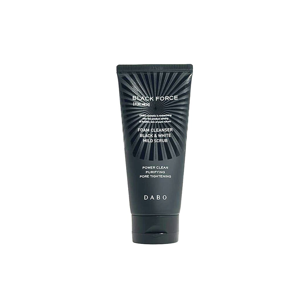 Dabo Black Force For Men Foam Cleanser 120 ml - Kbazar - Korean Cosmetics Store