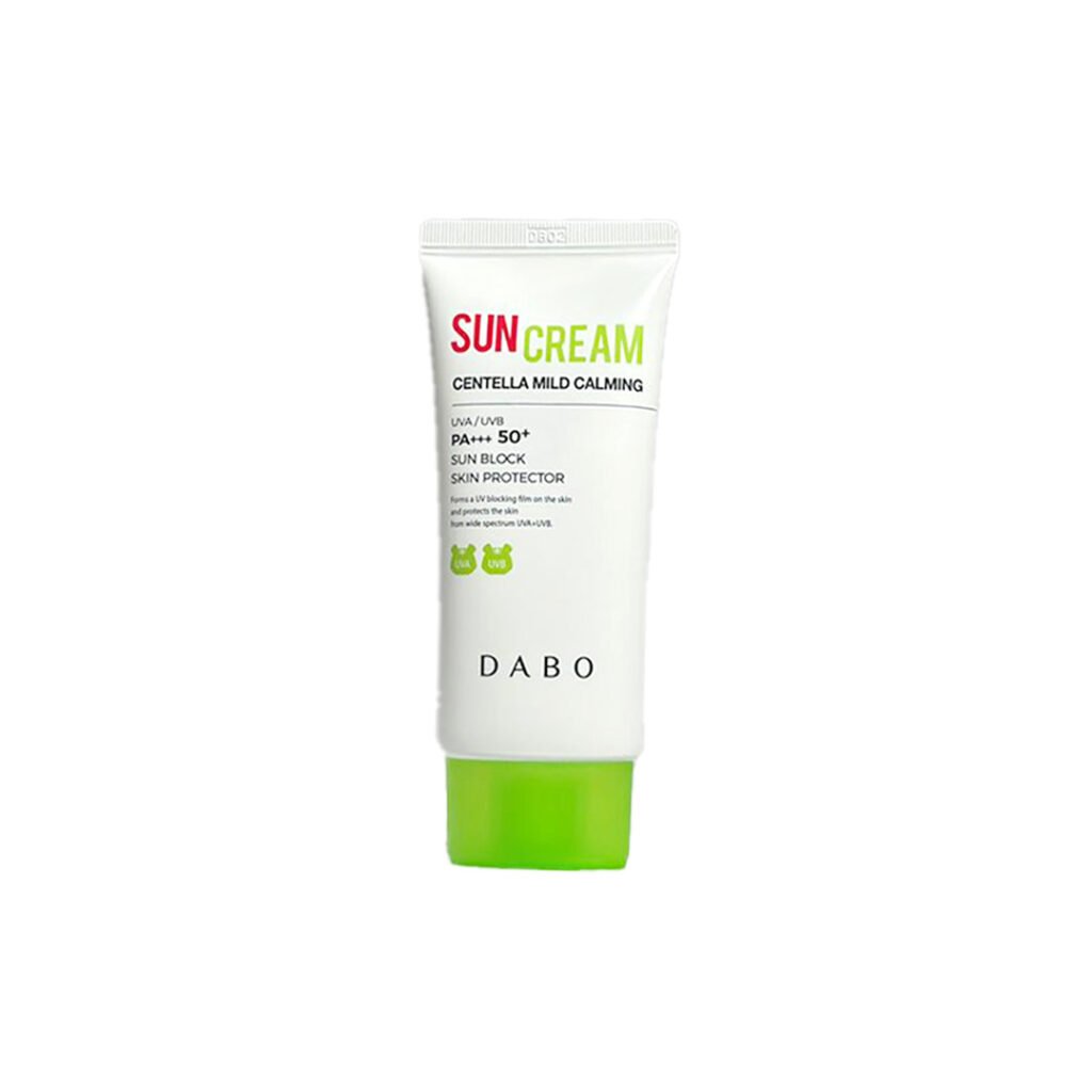 Dabo Centella Mild Calming Sun Cream Spf 50+ PA+++ 50 ml - Kbazar - Korean Cosmetics Store