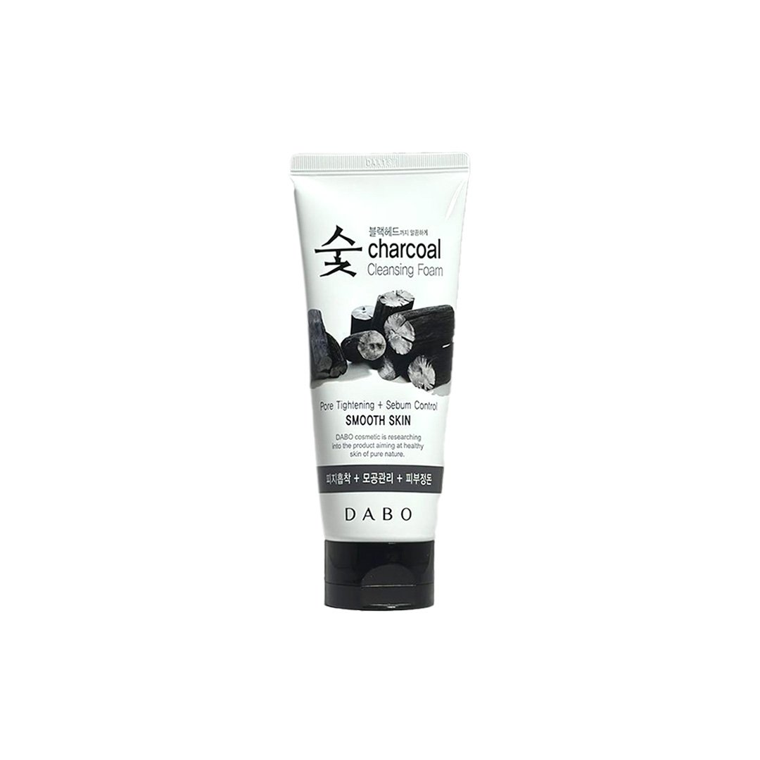 Dabo Charcoal Cleansing Foam (Smooth Skin) 150 ml - Kbazar Korean Cosmetics Store