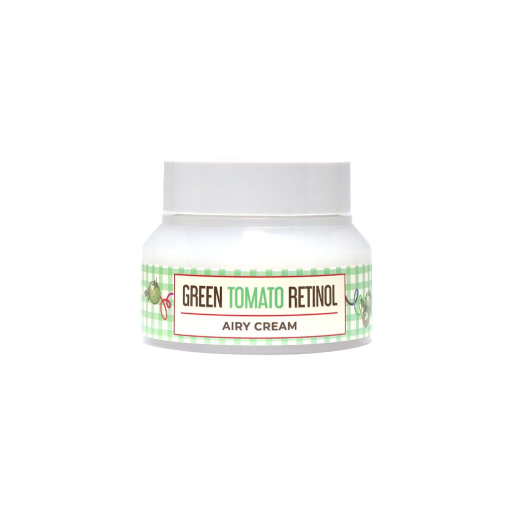 Dabo Green Tomato Retinol Airy Cream 60 ml - Kbazar - Korean Cosmetics Store
