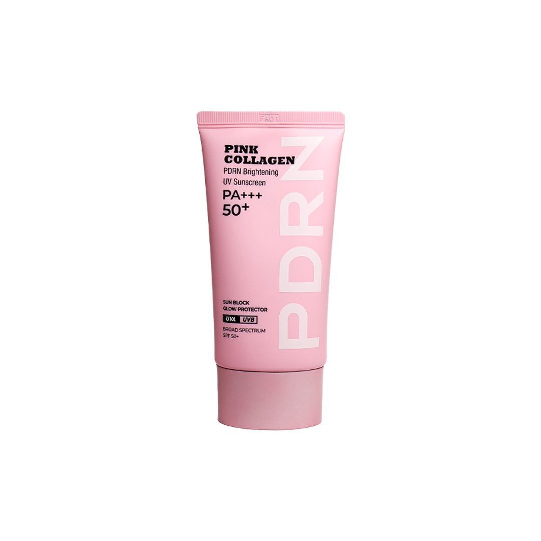 Dabo Pink Collagen PDRN Brightening UV Sunscreen SPF 50+ 50ml - Kbazar - Korean Cosmetics Store