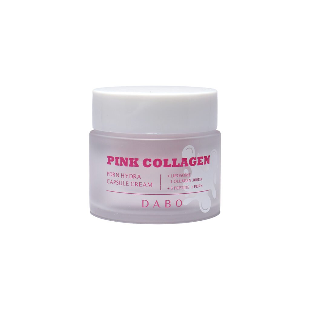Dabo Pink Collagen PDRN Hydra Capsule Cream 55 ml - Kbazar - Korean Cosmetics Store