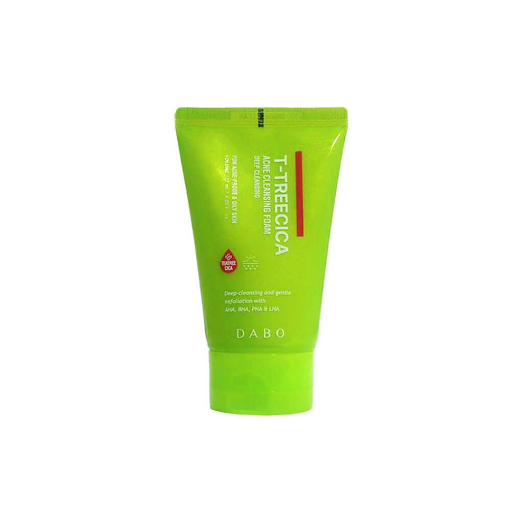 Dabo T-Tree Cica Acne Cleansing Foam 120 ml face cleanser or face wash price in Bangladesh at Kbazar