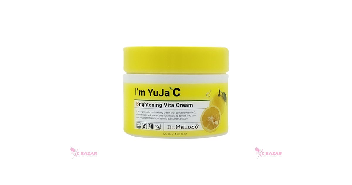 Dr.Meloso im Yuja C Brightening Vita Cream 120 ml - Kbazar - Korean Cosmetics Store
