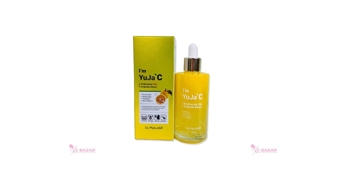 Dr.Meloso im Yuja C Brightening Vita Ampoule Serum 100ml - Kbazar - Korean Cosmetics Store