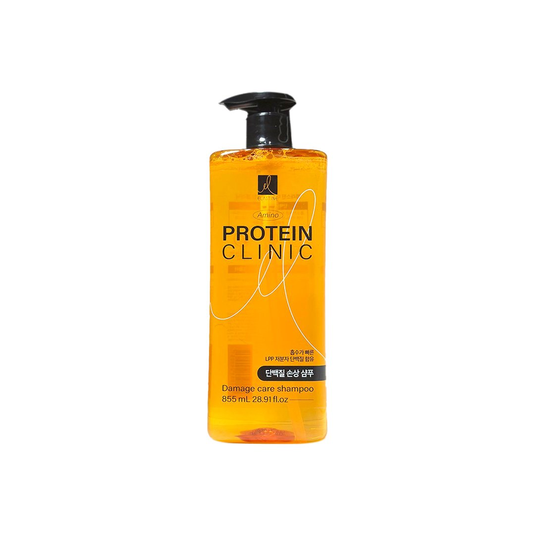 Elastine Protein Clinic Damage Care Shampoo 855 ml - Kbazar Korean Cosmetics Store