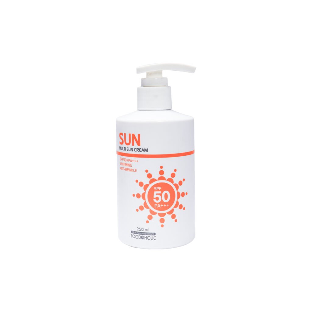 FOODAHOLIC Multi Sun Cream SPF50+PA+++ 250 ml - Kbazar - Korean Cosmetics Store