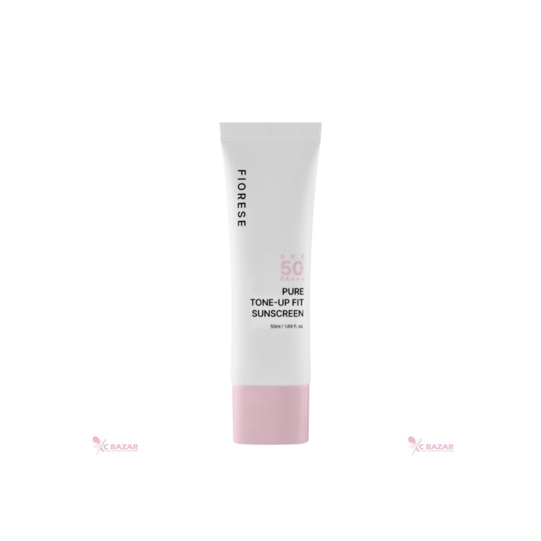 Fiorese Pure Tone-Up Fit Sunscreen SPF50+ PA+++ 50ml - Kbazar - Korean Cosmetics Store