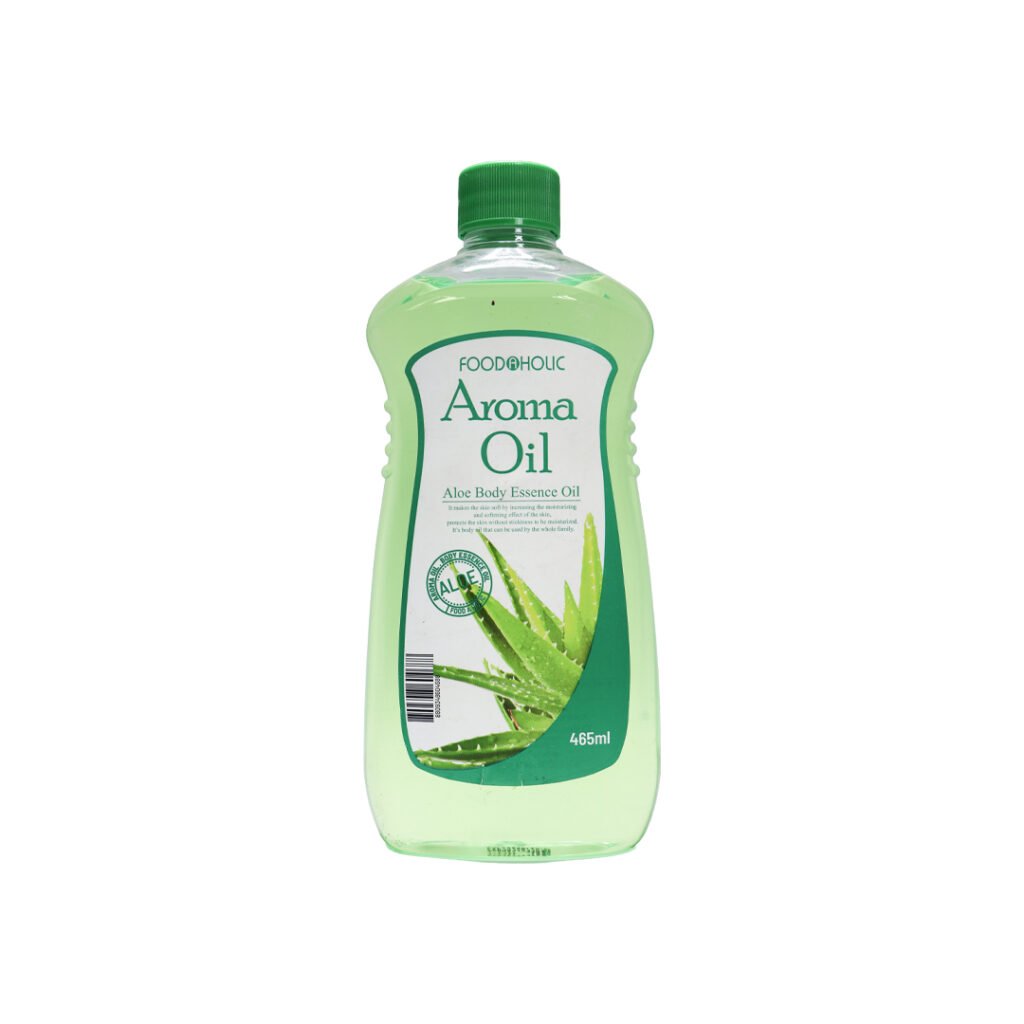 Foodaholic Aroma Oil Aloe Body Essence Oil 465ml - Kbazar Korean Cosmetics Store