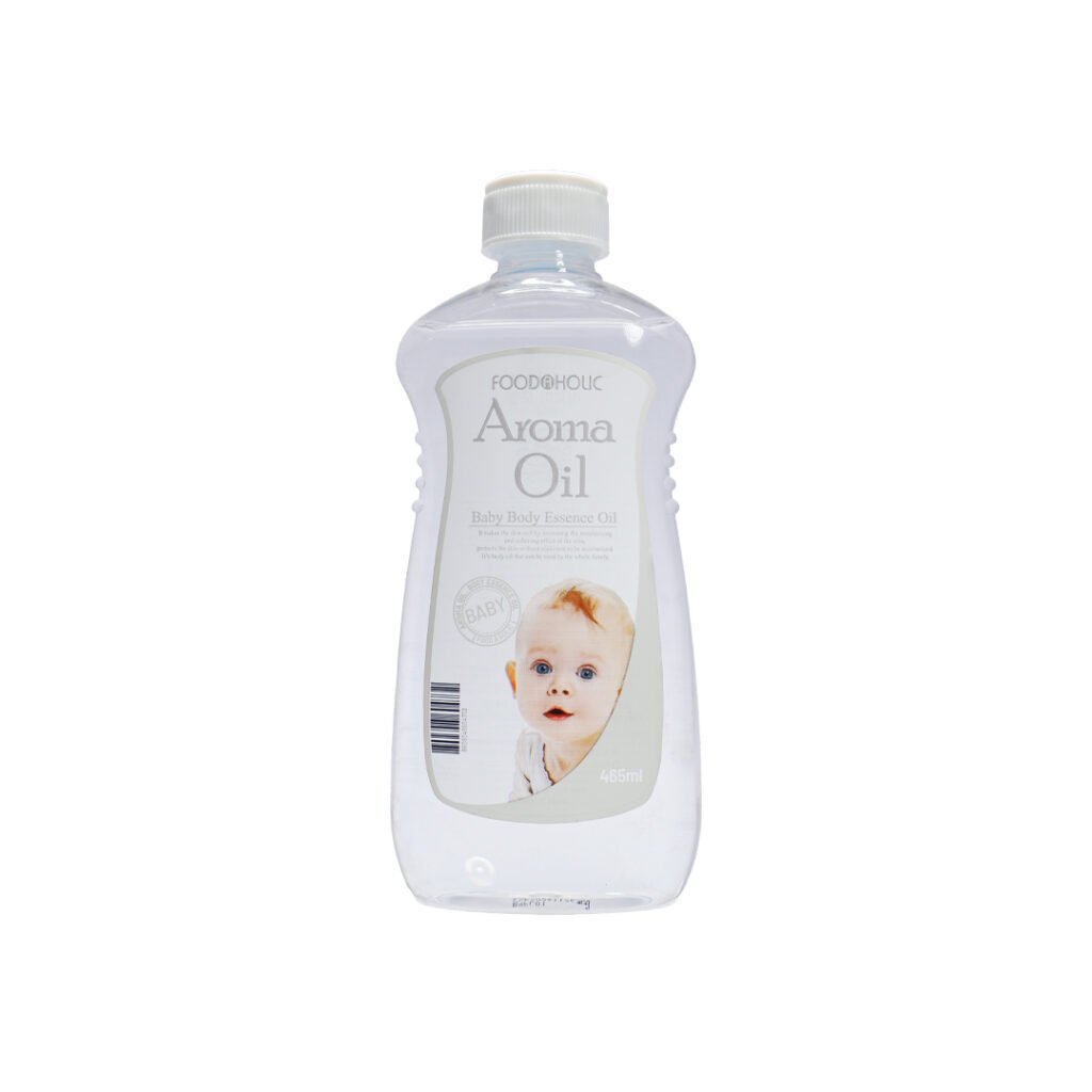 Foodaholic Aroma Oil Baby Body Essence Oil 465ml - Kbazar Korean Cosmetics Store