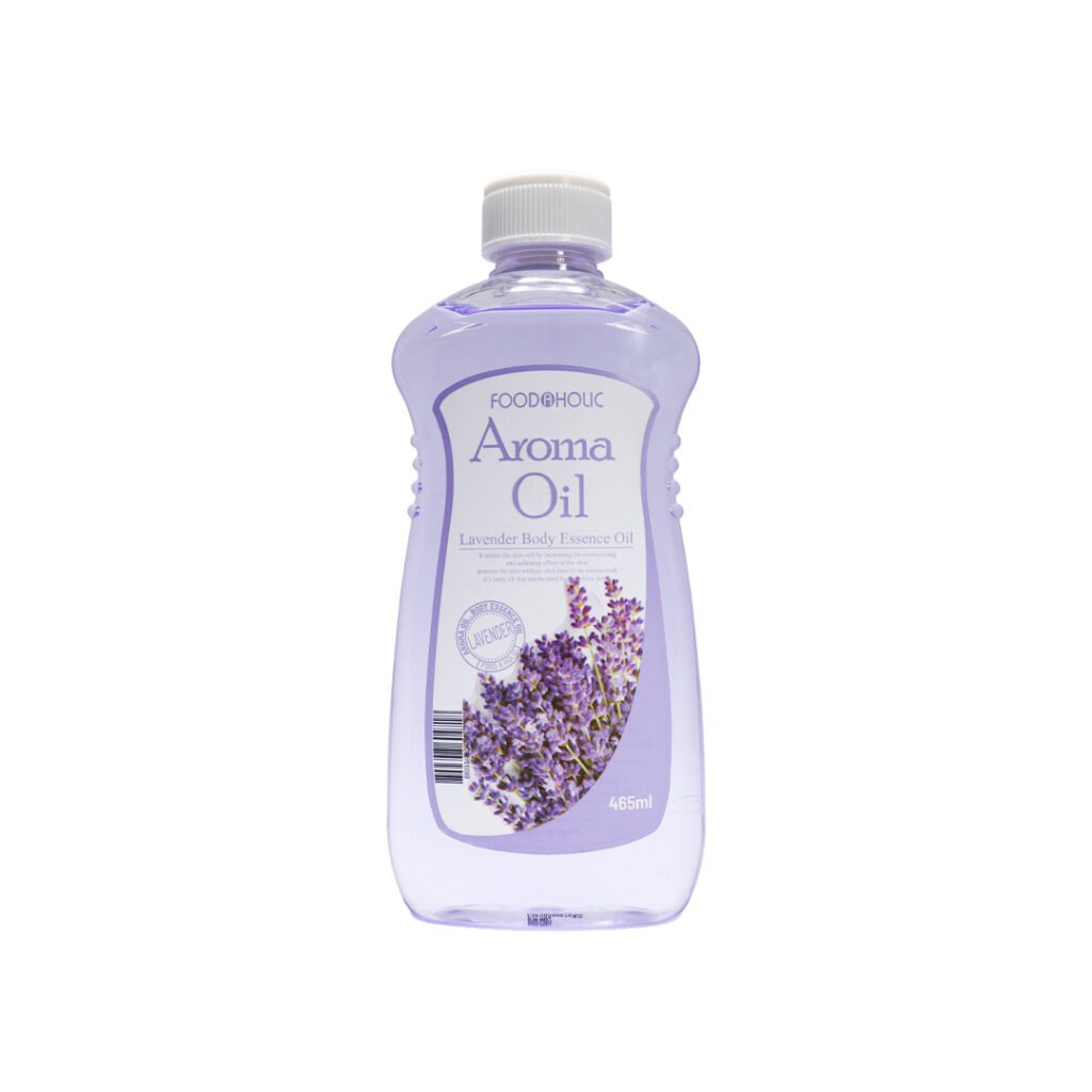 Foodaholic Aroma Oil Lavender Body Essence Oil 465ml - Kbazar Korean Cosmetics Store