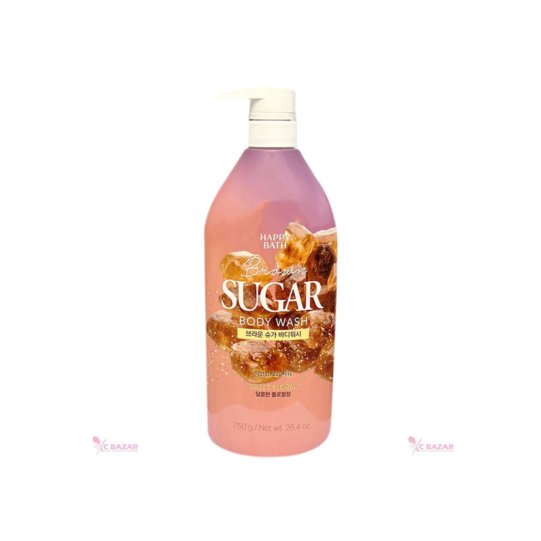 Happy Bath Brown Sugar Body Wash 750 g - Kbazar - Korean Cosmetics Store