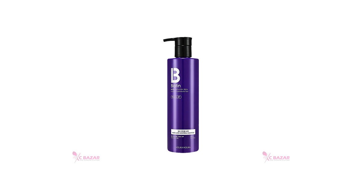 Holika Holika B Biotin Hair Loss Control Shampoo 390 ml - Kbazar Korean Cosmetics Store