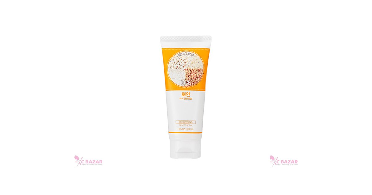 Holika Holika Daily Fresh Rice Cleansing Foam 150 ml - Kbazar - Korean Cosmetics Store