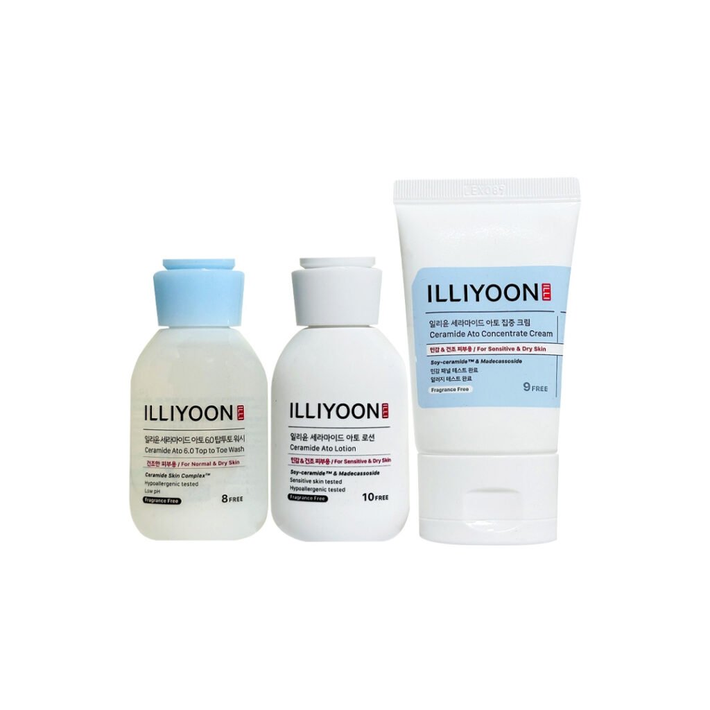ILLIYOON Upgrade Ceramide Ato Trial Kit - Kbazar - Korean Cosmetics Store