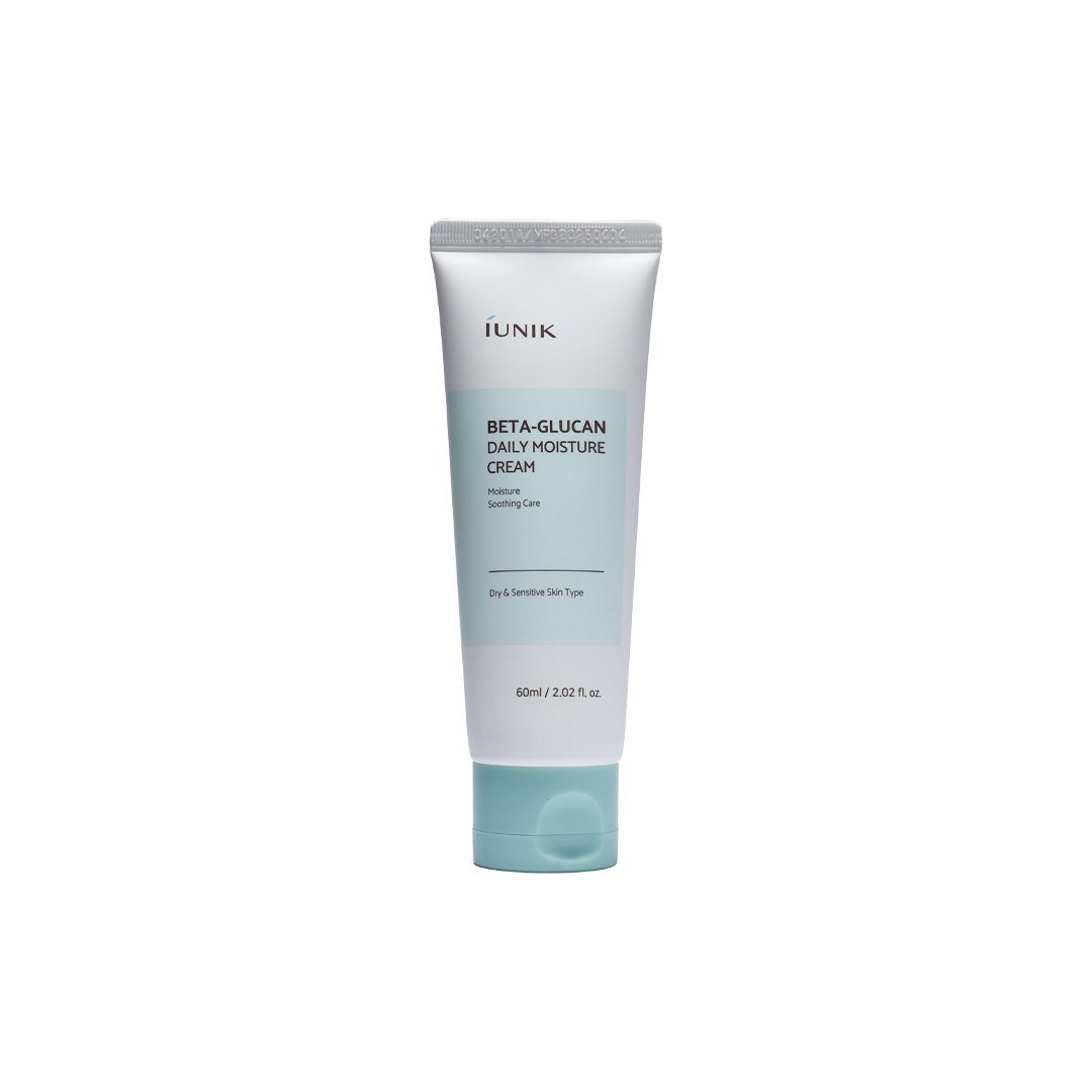 Iunik Beat-Glucan Daily Moisture Cream 60 ml - Kbazar - Korean Cosmetics Store