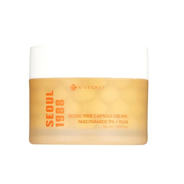 KSECRET SEOUL 1988 Capsule Cream : Niacinamide 5% + Yuja 50ml - Kbazar - Korean Cosmetics Store