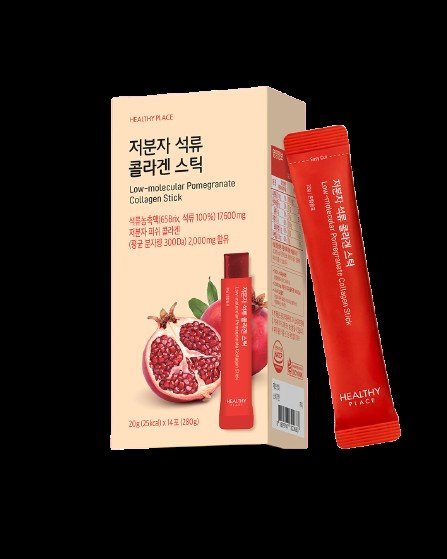 Healthy Place Low Molecular Pomegranate Collagen 14 stick - Kbazar - Korean Cosmetics Store