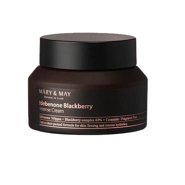 Mary&May Idebenone + Blackberry Complex Intensive Total Care Cream 70g - Kbazar - Korean Cosmetics Store