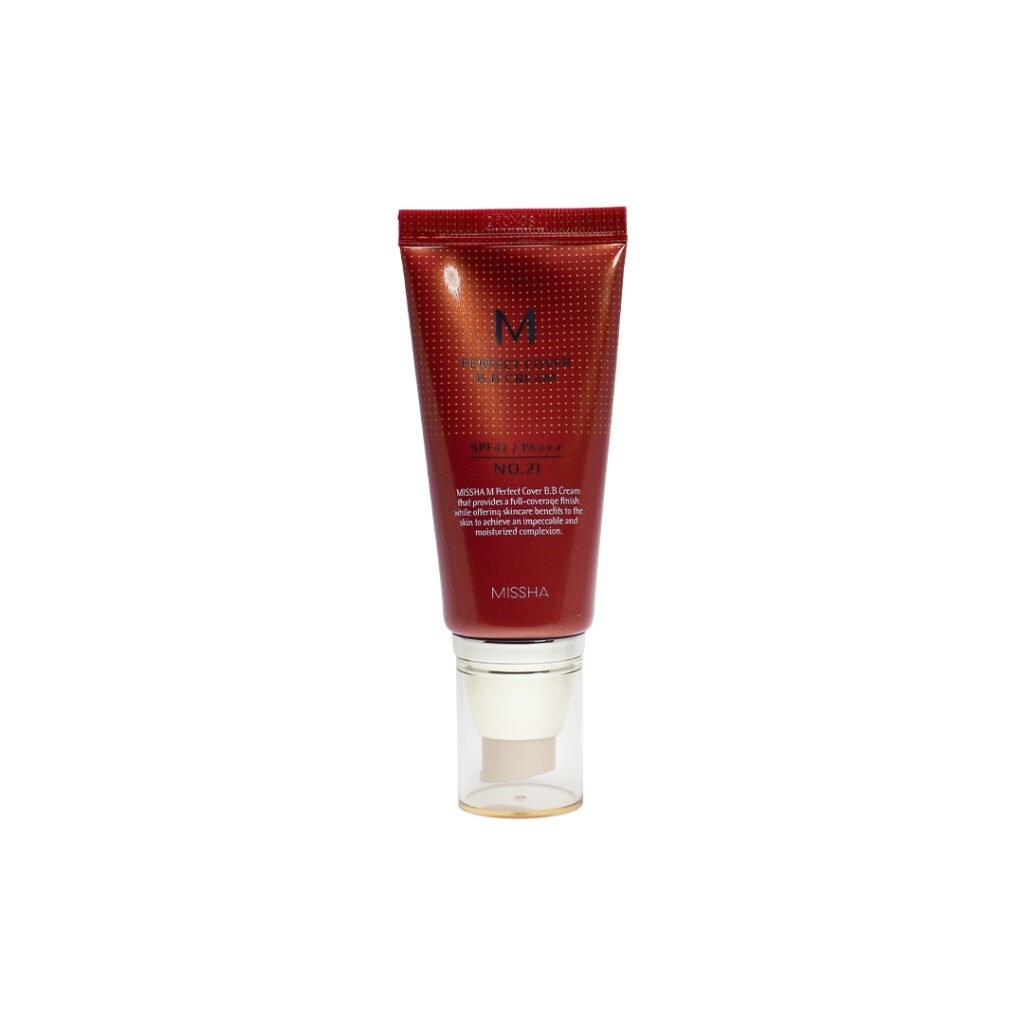 MISSHA M Perfect Cover BB Cream SPF42 PA+++ 50ml – No-21 - Kbazar Korean Cosmetics Store