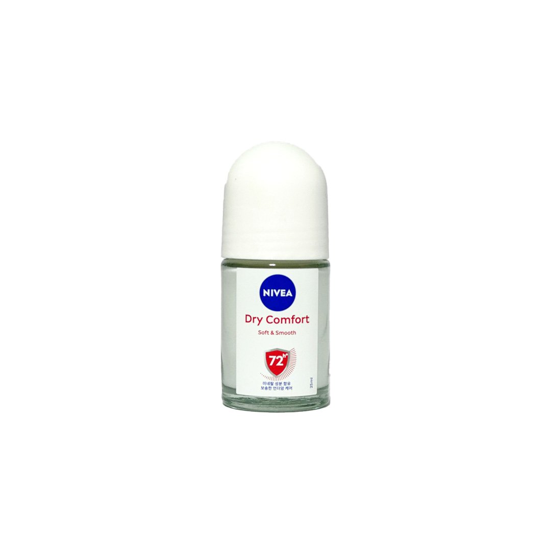 Nivea Dry Comfort Roll On (Deodorants) 25 ml - Kbazar Korean Cosmetics Store