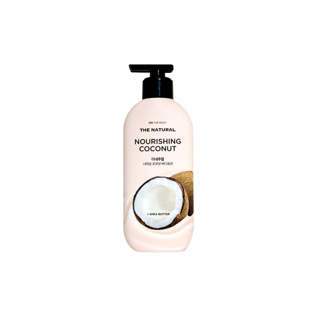 On the body The Natural Nourishing Coconut Body Lotion 400 ml - Kbazar Korean Cosmetics Store