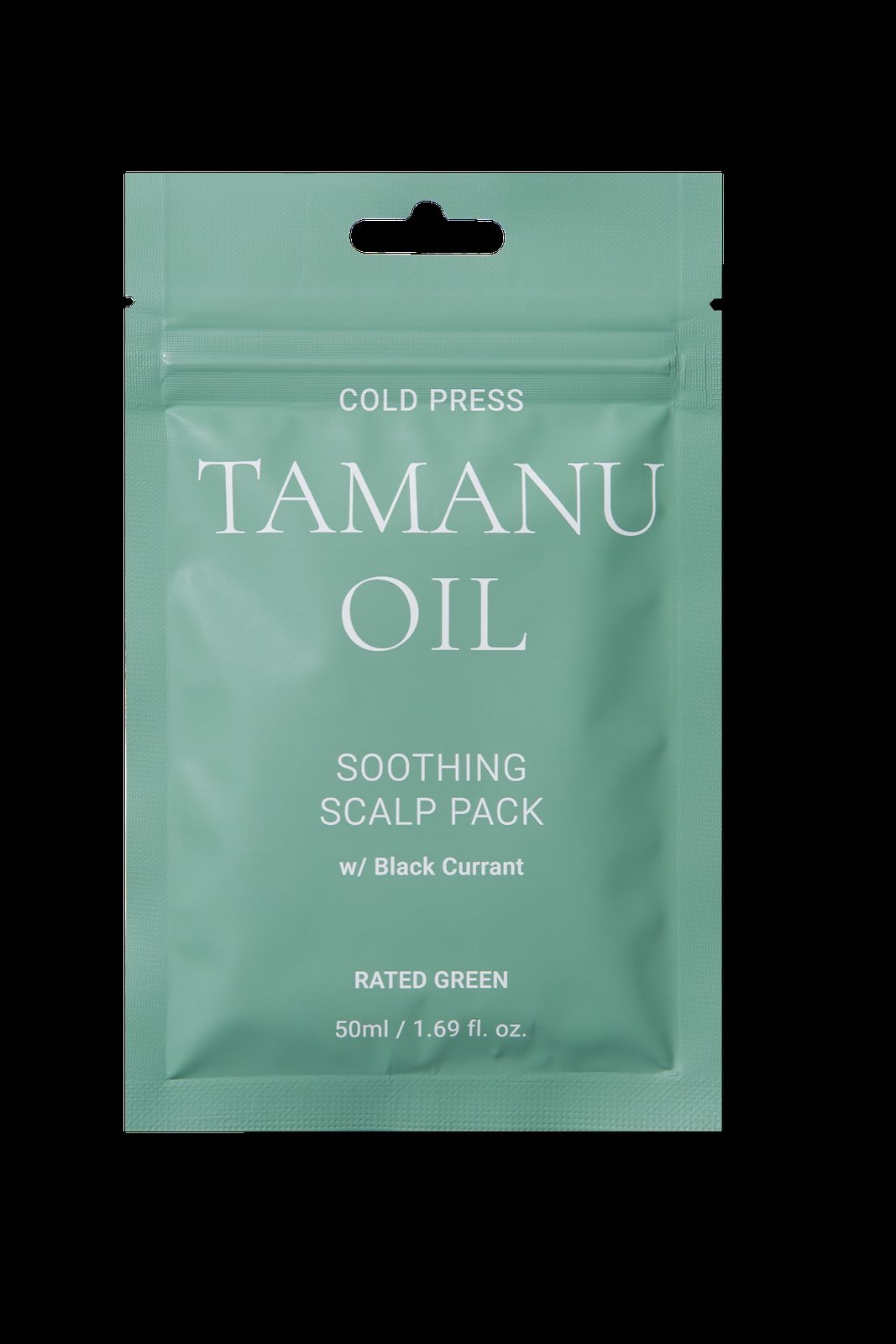 Rated Green Cold Press Tamanu Oil Soothing Scalp Pack 50ml - Kbazar - Korean Cosmetics Store