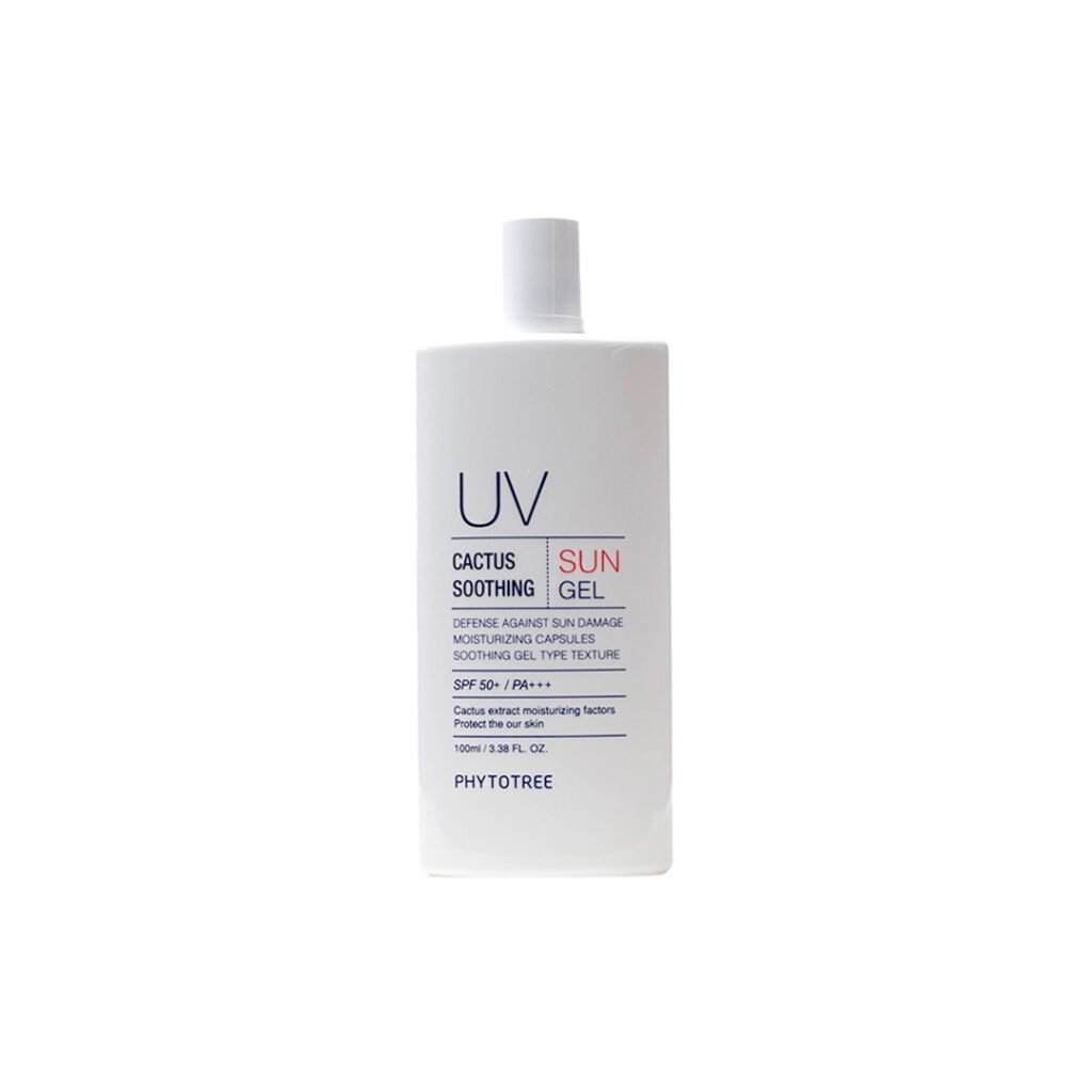 Phytotree Cactus Soothing Sun Gel SPF 50+ PA+++ 100 ml - Kbazar - Korean Cosmetics Store