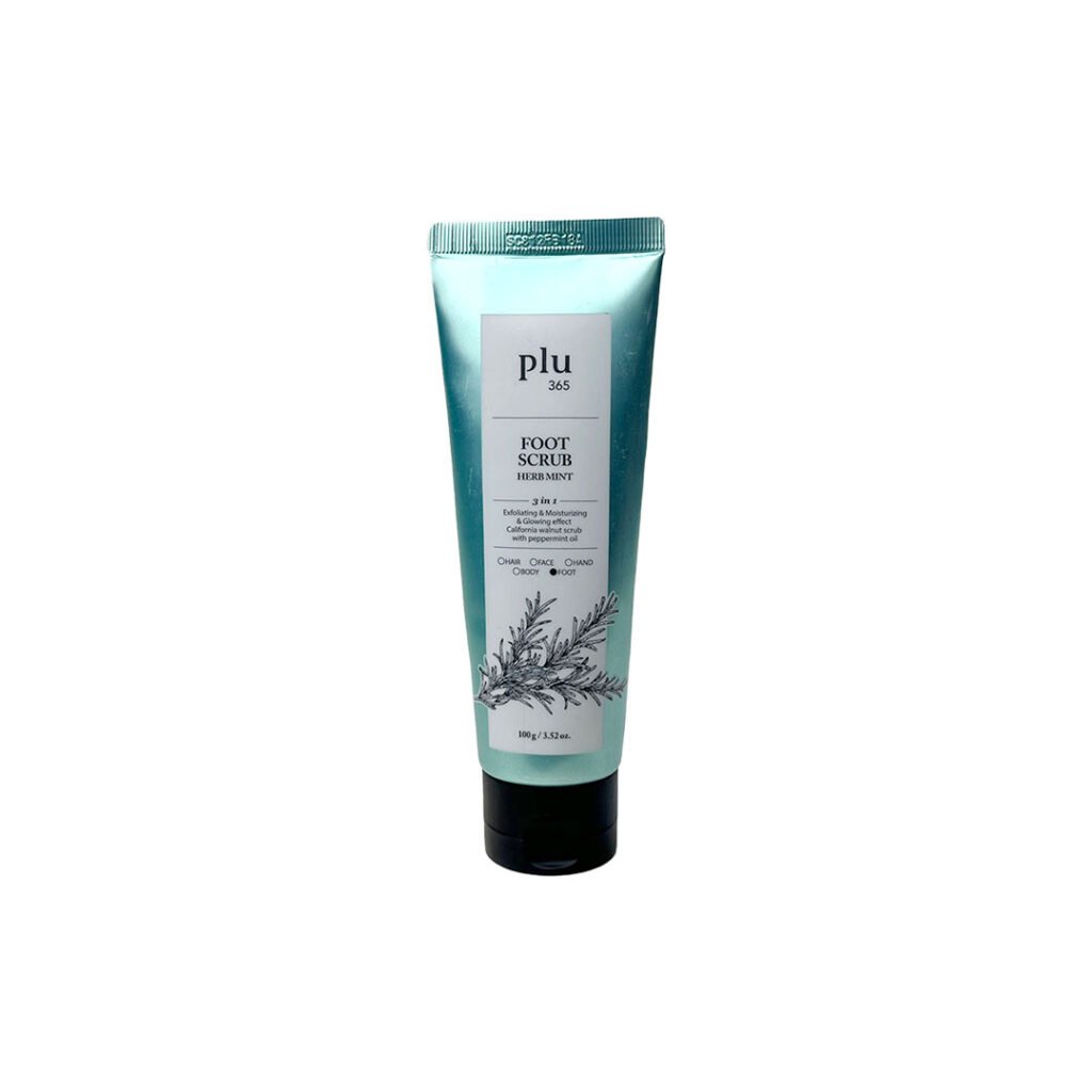 Plu365 Foot Scrub Herb Mint 100 g - Kbazar - Korean Cosmetics Store