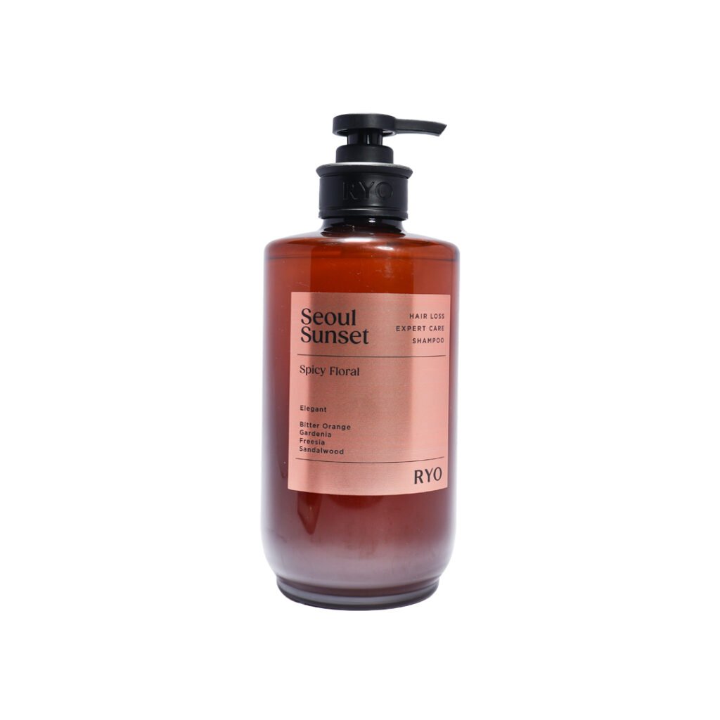 RYO Seoul Sunset Hair Loss Expert Care Shampoo (Spicy Flora) 585 ml - Kbazar Korean Cosmetics Store