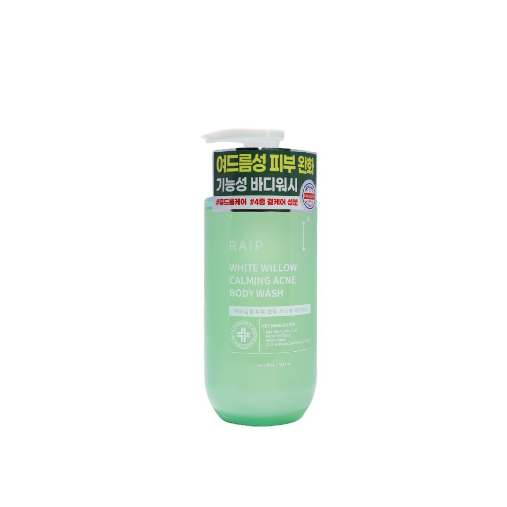 Raip White Willow Calming Acne Body Wash 500 ml - Kbazar - Korean Cosmetics Store