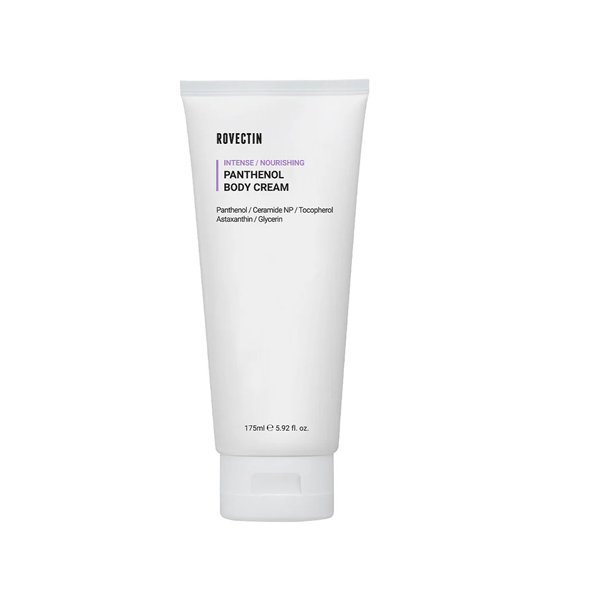 Rovectin Intense Nourishing Panthenol Body Cream 175ml - Kbazar Korean Cosmetics Store