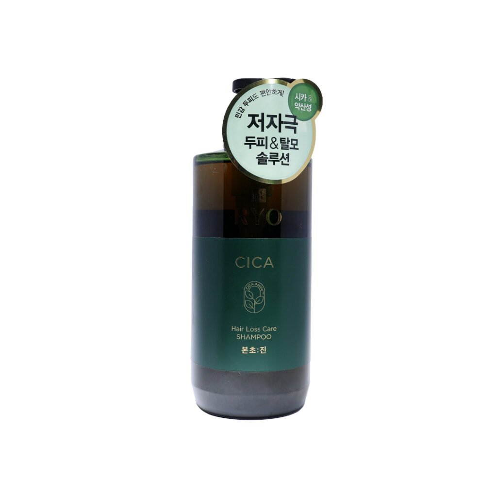 Ryo Cica Hair Loss Care Shampoo 543 ml - Kbazar Korean Cosmetics Store