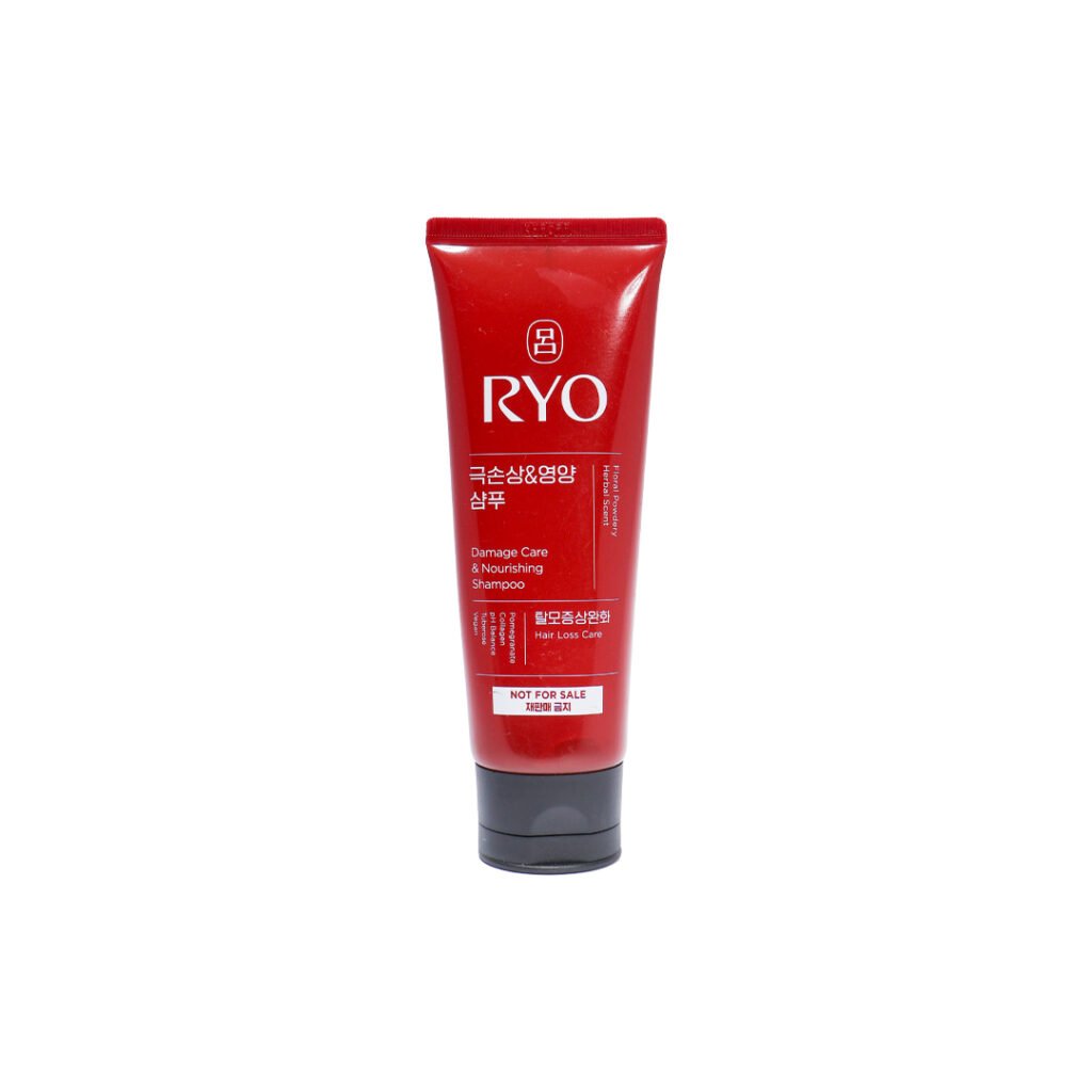 Ryo Damage Care & Nourishing Shampoo – Floral Powdery Herbal Scent 112 ml - Kbazar Korean Cosmetics Store